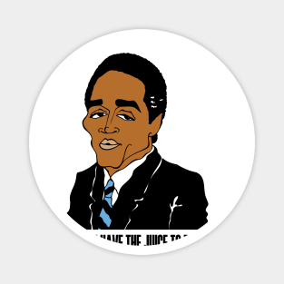 OJ SIMPSON ART Magnet